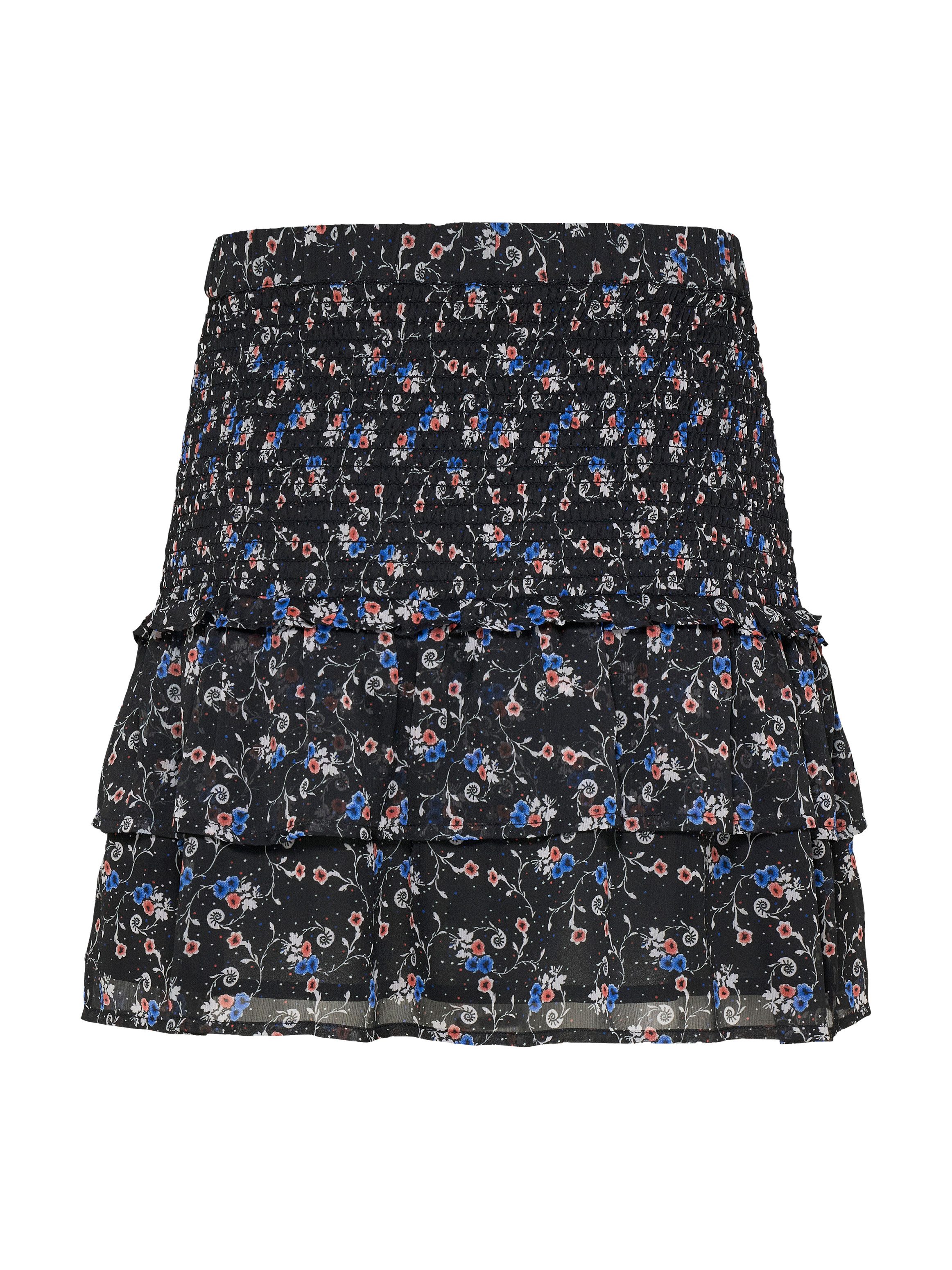 Tommy Jeans Rüschenrock TJW RUCHED AOP SKIRT mit Rüschen, allover Print