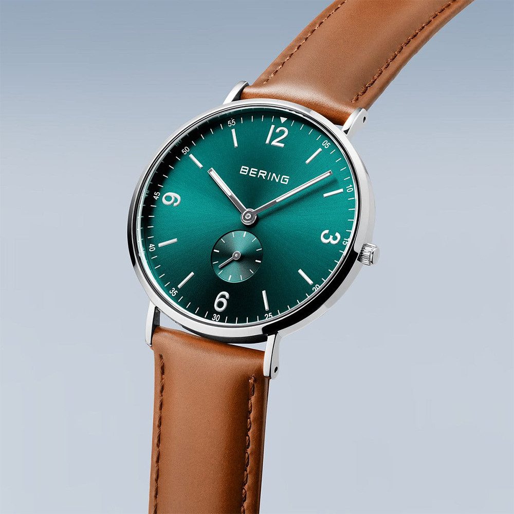 Bering Quarzuhr Bering Classic silber glänzend 14040-508 14040-508, Hochwertiges Produkt mit zeitlosem Design, sorgfältiger Verarbeitung