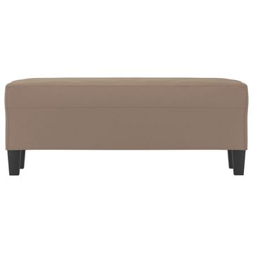 furnicato Sitzbank Taupe 100x35x41 cm Mikrofasergewebe