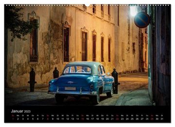 CALVENDO Wandkalender Havanna - Ansichten einer bemerkenswerten Stadt (Premium, hochwertiger DIN A2 Wandkalender 2023, Kunstdruck in Hochglanz)