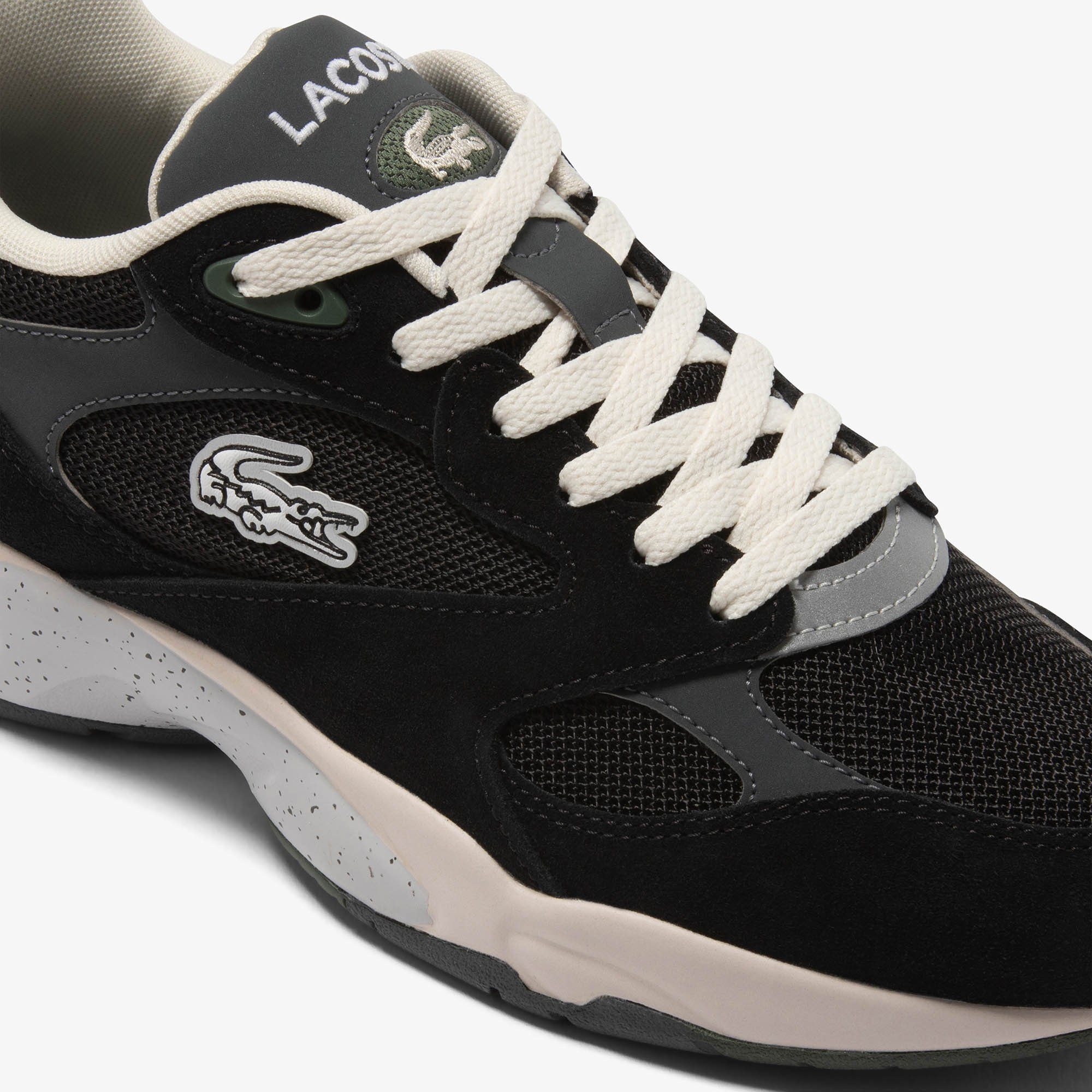 223 SMA Lacoste 96 black-dkgrey STORM 1 VTG Sneaker