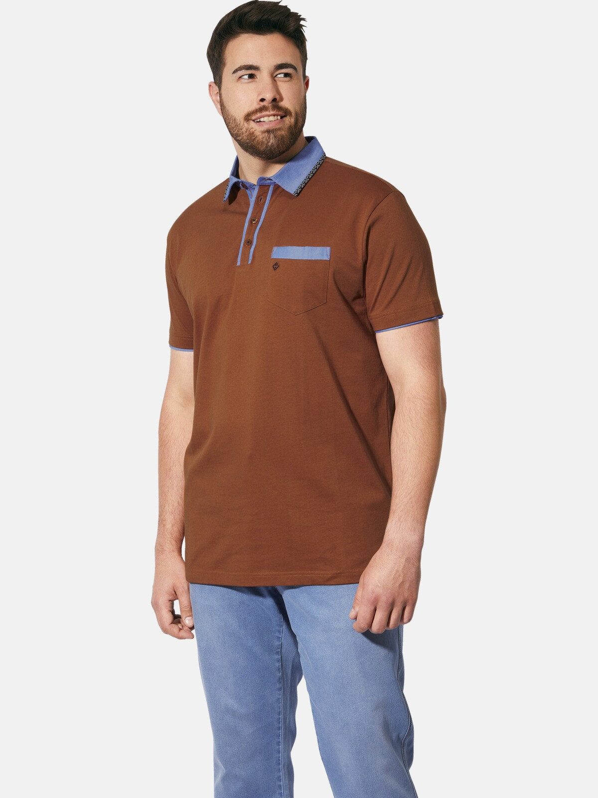Charles Colby Poloshirt EARL WILLMER mit günstig online kaufen