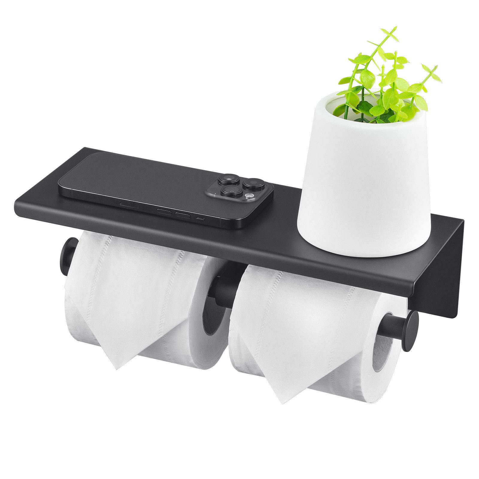 Auralum Max Toilettenpapierhalter Edelstahl WC Papierhalter günstig online kaufen