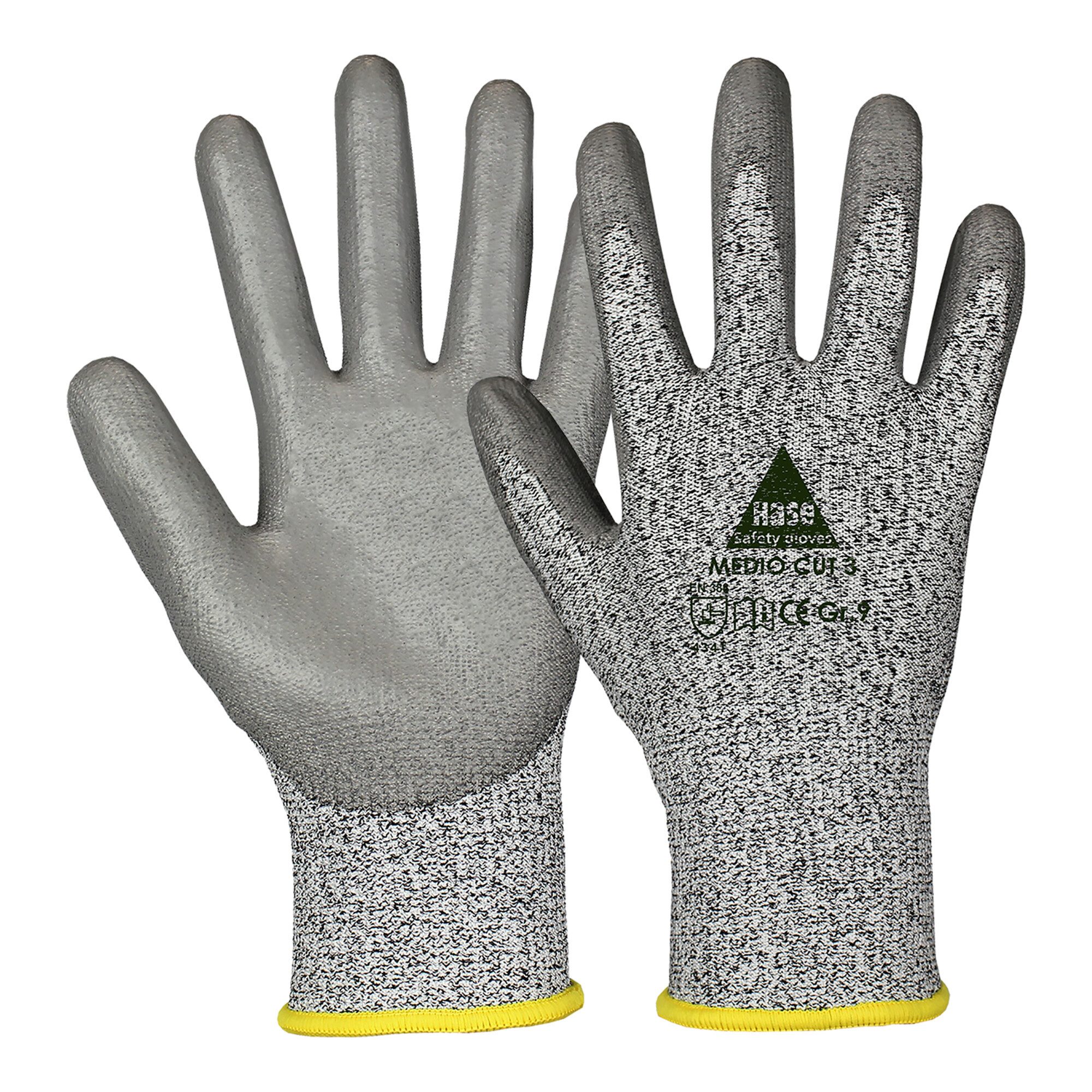 Hase Universal Hase Montagehandschuhe Medio Cut Level 3 Größe 10, Dyneema 10 Stk