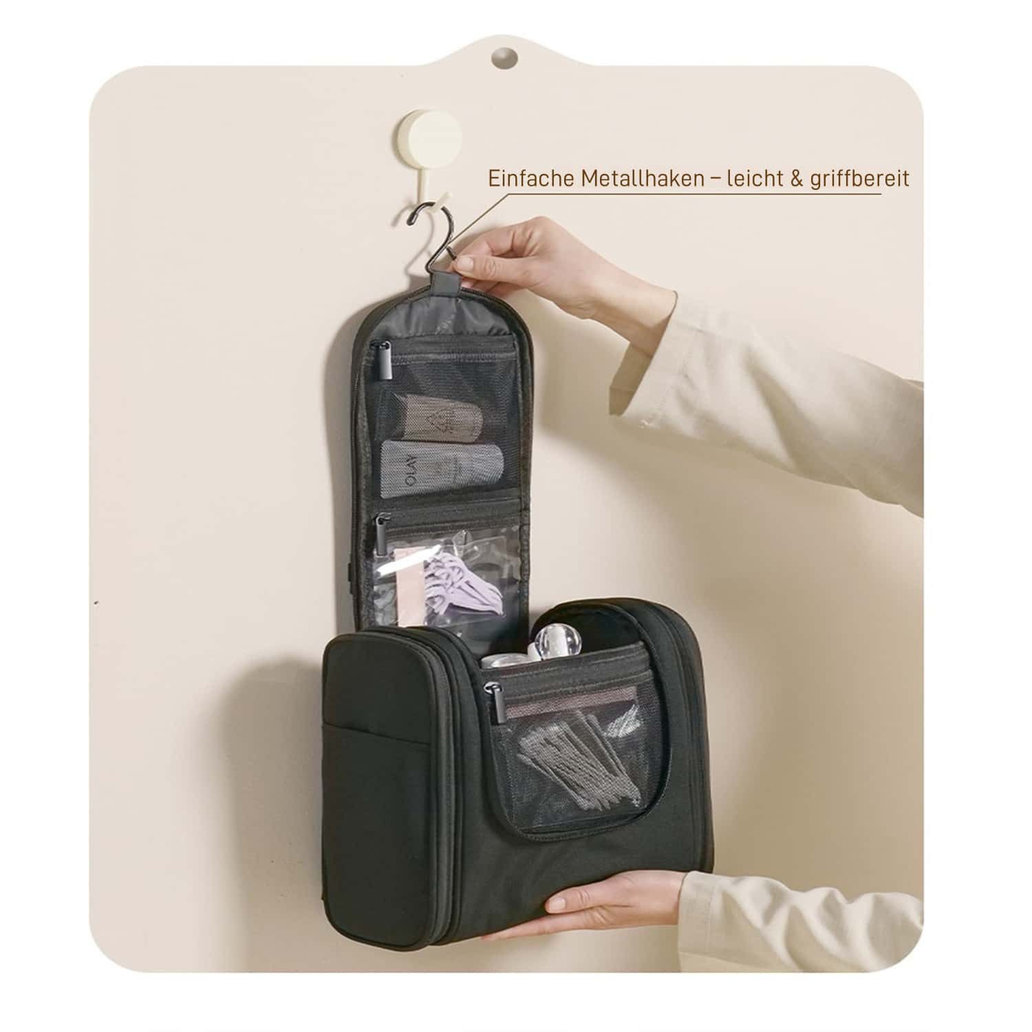 Forrlite Kulturbeutel Kosmetiktasche Reise Waschtasche zum Aufhängen Wasser günstig online kaufen