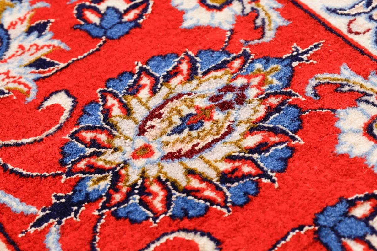 Orientteppich Isfahan Seidenkette 205x305 Handgeknüpfter Nain rechteckig, 6 Orientteppich, Trading, Höhe: mm