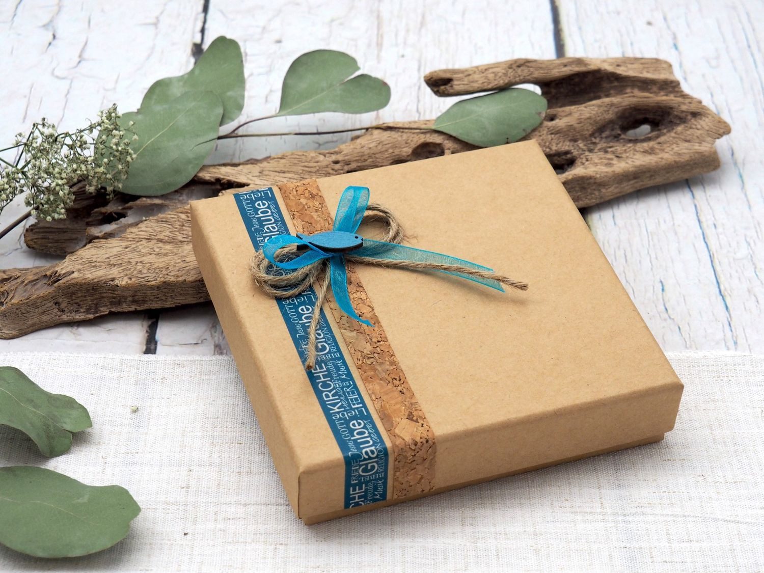 ZauberDeko Geschenkbox Geldgeschenk Fisch Blau Türkis günstig online kaufen