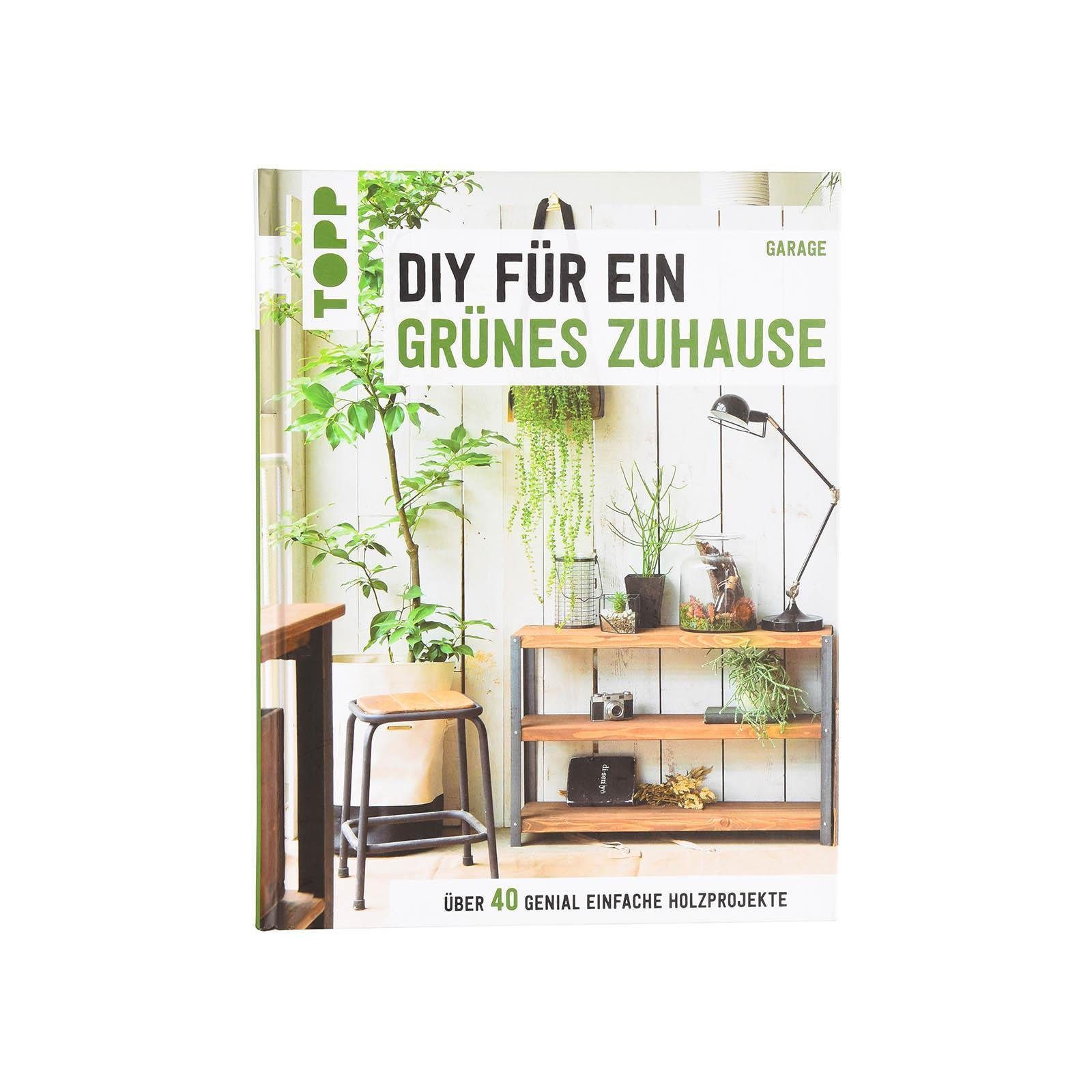 Depot Dekoobjekt Buch DIY Für ein grünes Zuhause (Packung, 1 St., 1 Stück Buch DIY), aus Papier, L 25 Zentimeter, B 19 Zentimeter