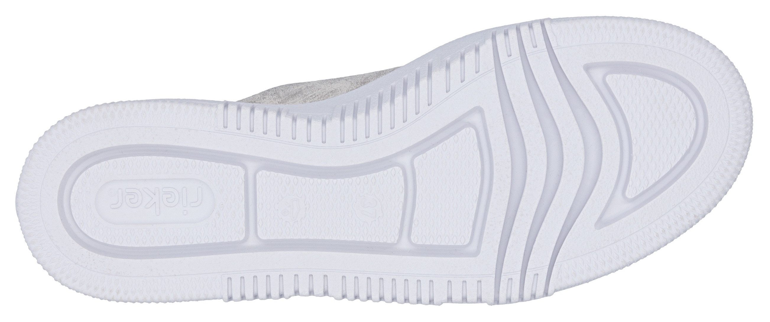 Rieker Plateausneaker Sneaker, Slip-On Sneaker, Slipper mit Schaftrandpolster