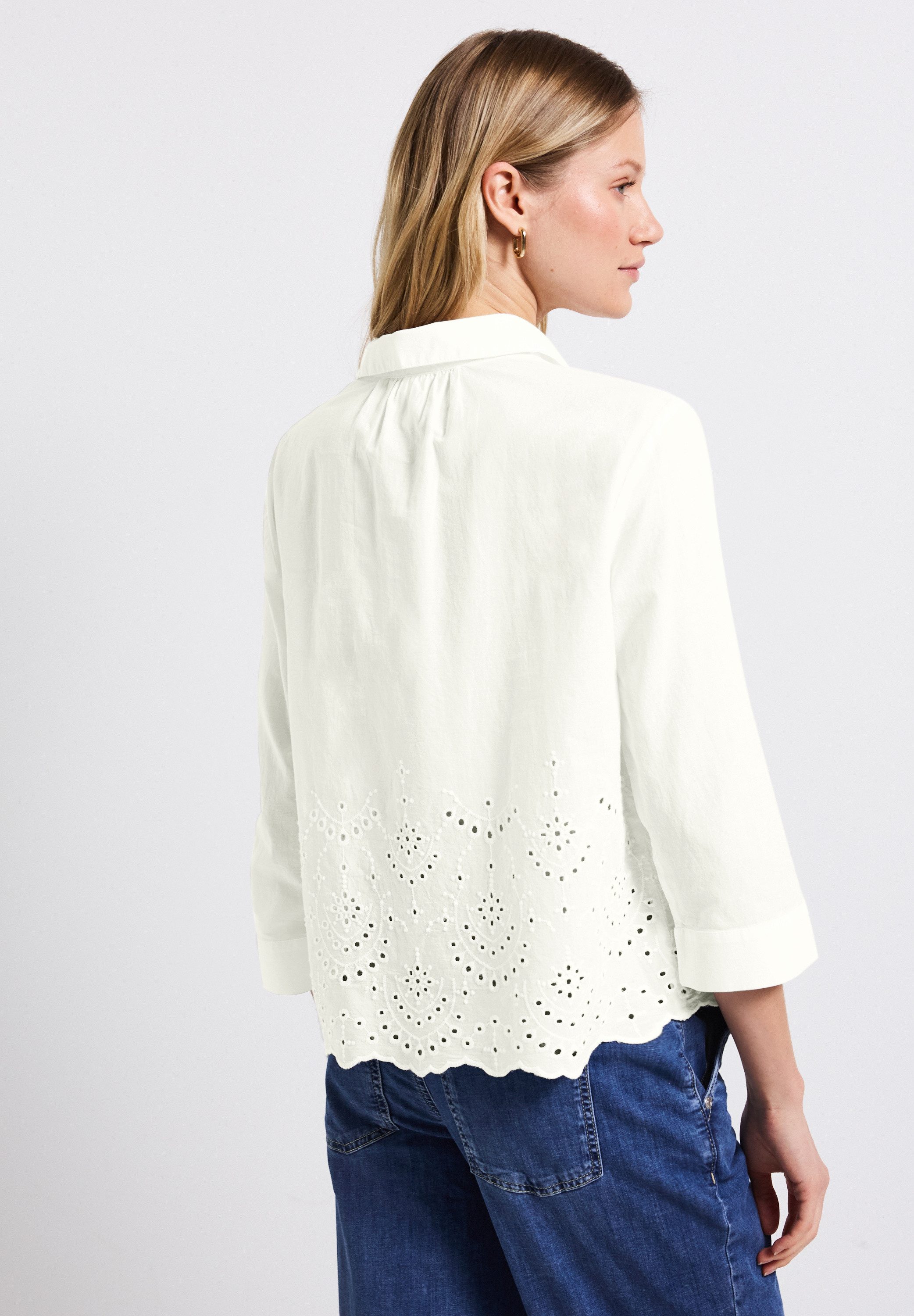 STREET ONE Hemdbluse aus reiner Baumwolle günstig online kaufen