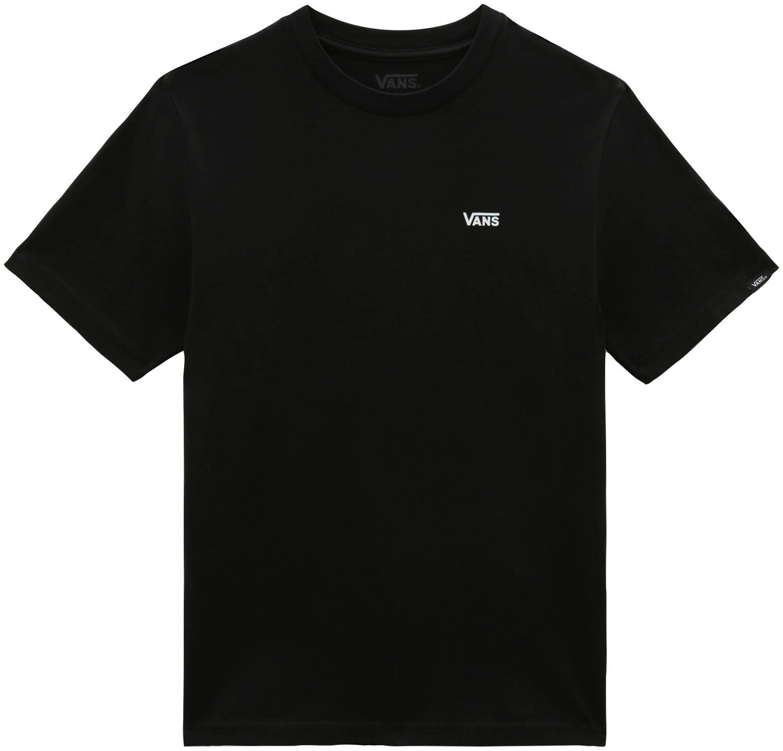 BOYS LEFT black BY CHEST Vans T-Shirt TEE