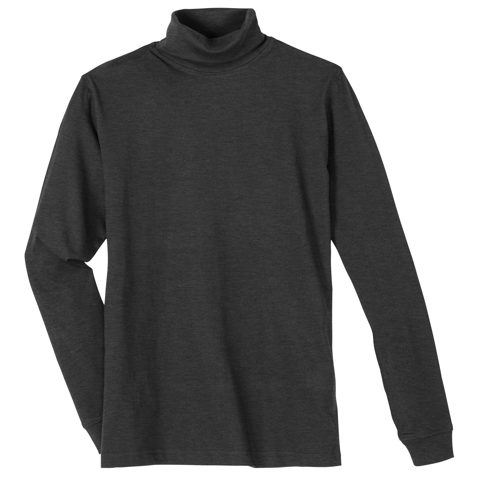 redfield Rollkragenshirt Redfield XXL Rollkragen-Langarmshirt anthrazit