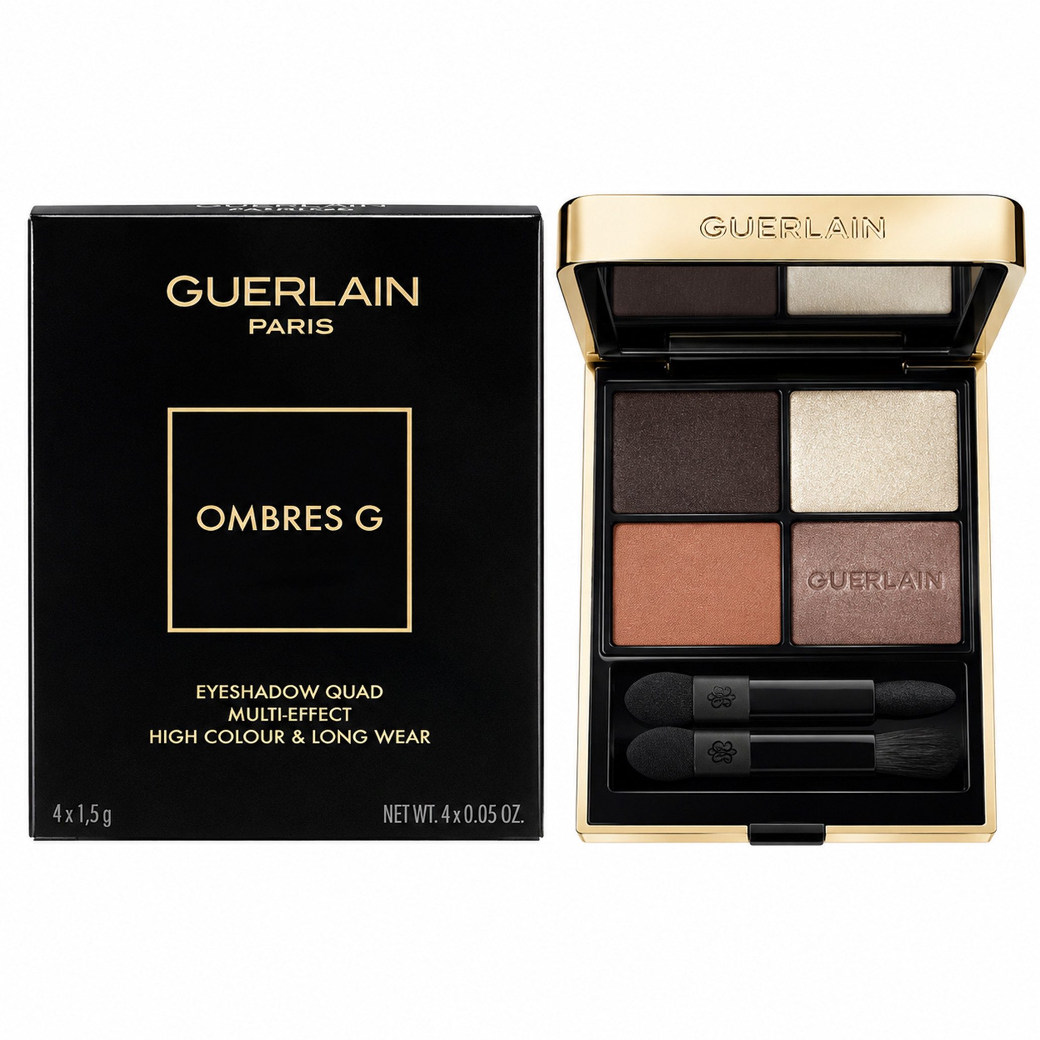 GUERLAIN Lidschatten Guerlain Ombres G 011 Imperial Moon Eyeshadow 4x1,5g