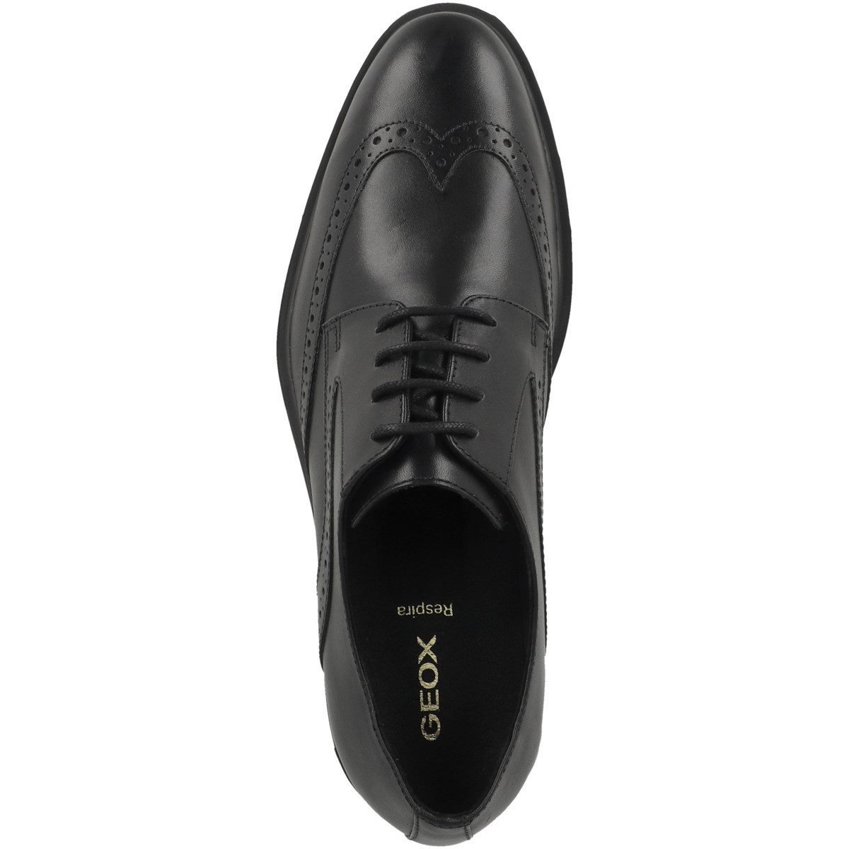 Geox U Thorian C Herren Schnürschuh Elegant, Halbschuhe, Anzugschuhe, Schnürschuhe, Hochzeit