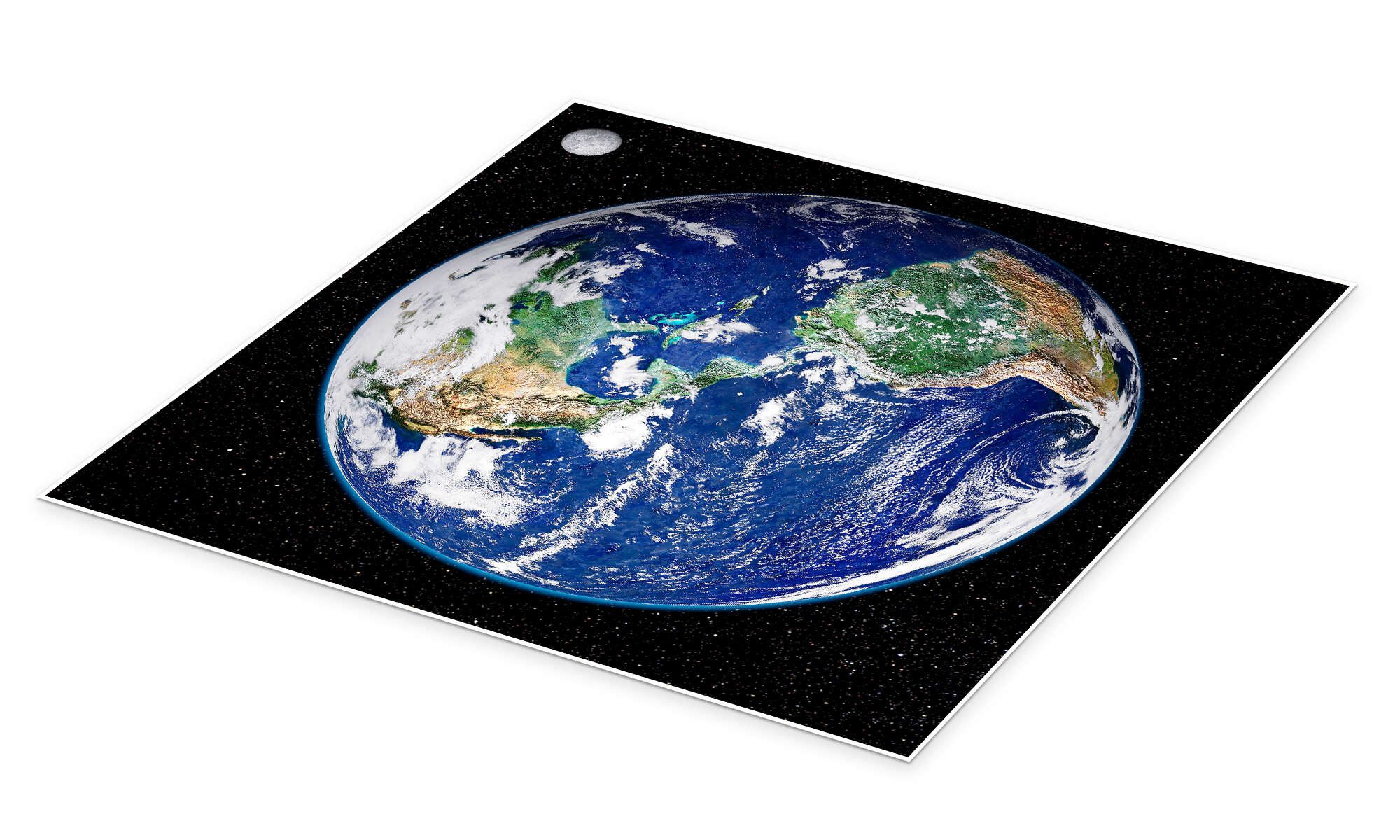 Posterlounge Poster NASA, Erde aus dem günstig online kaufen