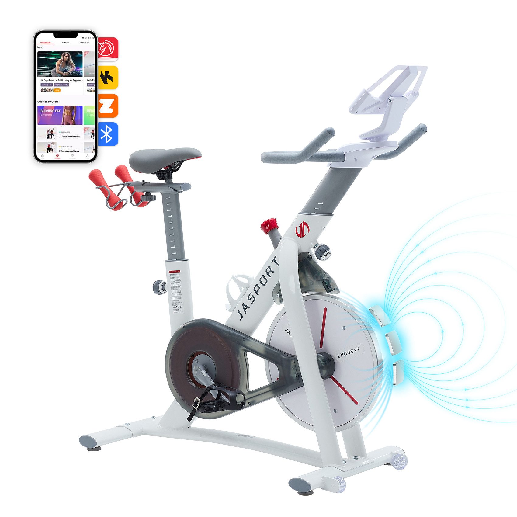 Speedbike S3 Heimtrainer Fahhrad für Zuhause, 120KG Belastbar