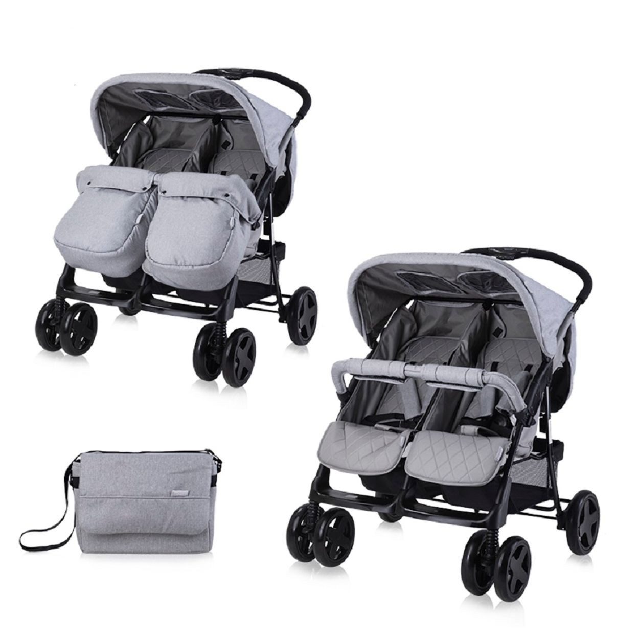 Lorelli TWIN Zwillingswagen