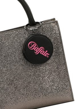 Buffalo Henkeltasche Big Boxy Glitter, mit angesagtem Metallic-Muster