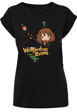 F4NT4STIC T-Shirt Harry Potter Hermione Granger Wingardium Leviosa Junior Print