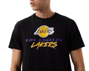 New Era T-Shirt T-Shirt New Era NBA Script Los Angeles Lakers