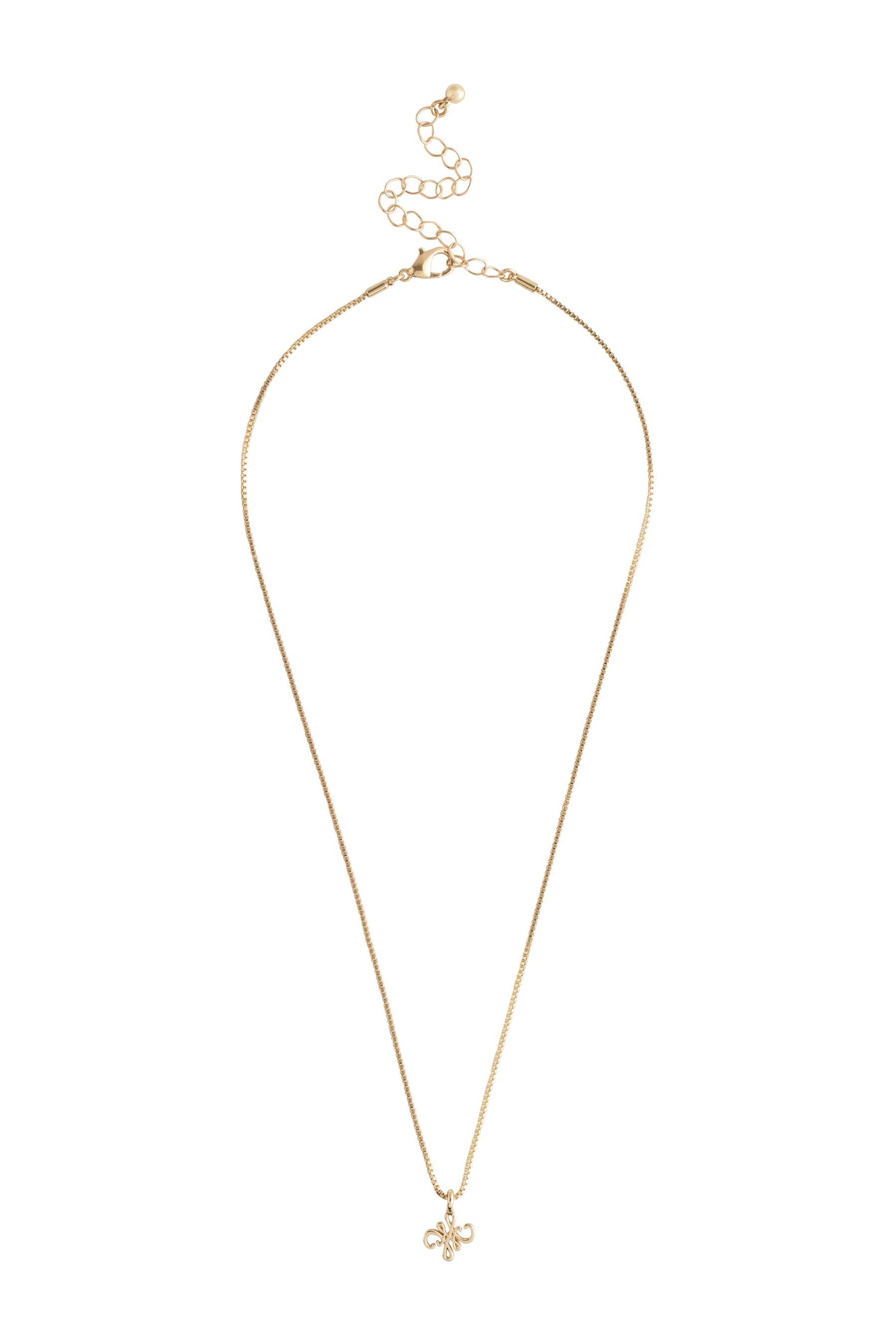 Next Kette mit Anhänger Zarte Halskette, Monogramm (1-tlg)