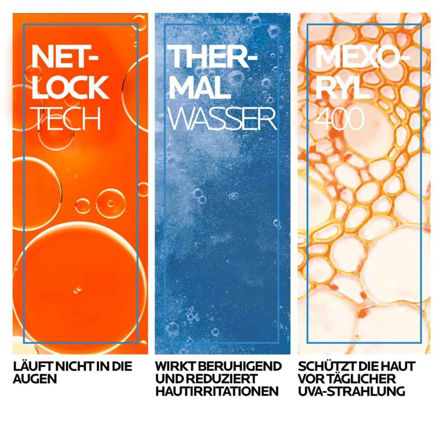 La Roche-Posay Sonnenschutzcreme Anthelios UVMune 400 Invisible Fluid – Ultimativer Sonnenschutz mit, LSF 50+ – Ultraleichte, wasserfeste Formel für, empfindliche Haut und tägliche Anwendung – 50 ml