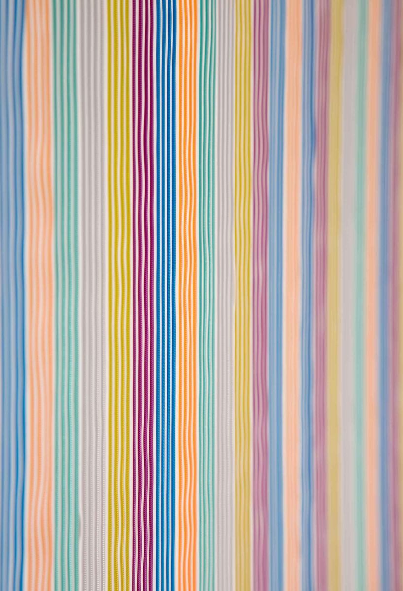 CONACORD Insektenschutz-Vorhang Decona Brillant Streifenvorhang bunt, 90 x 200 cm, PVC - hohe Stranganzahl