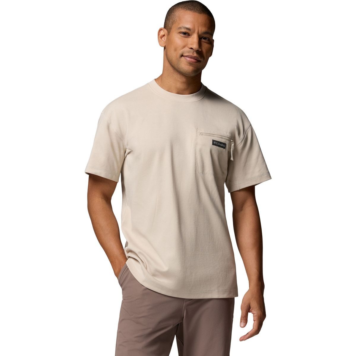 Columbia Kurzarmshirt Echo Passage Short Sleeve Crew Bleib trocken und komfortabel bei jedem Abenteuer dank Omni-Wick™