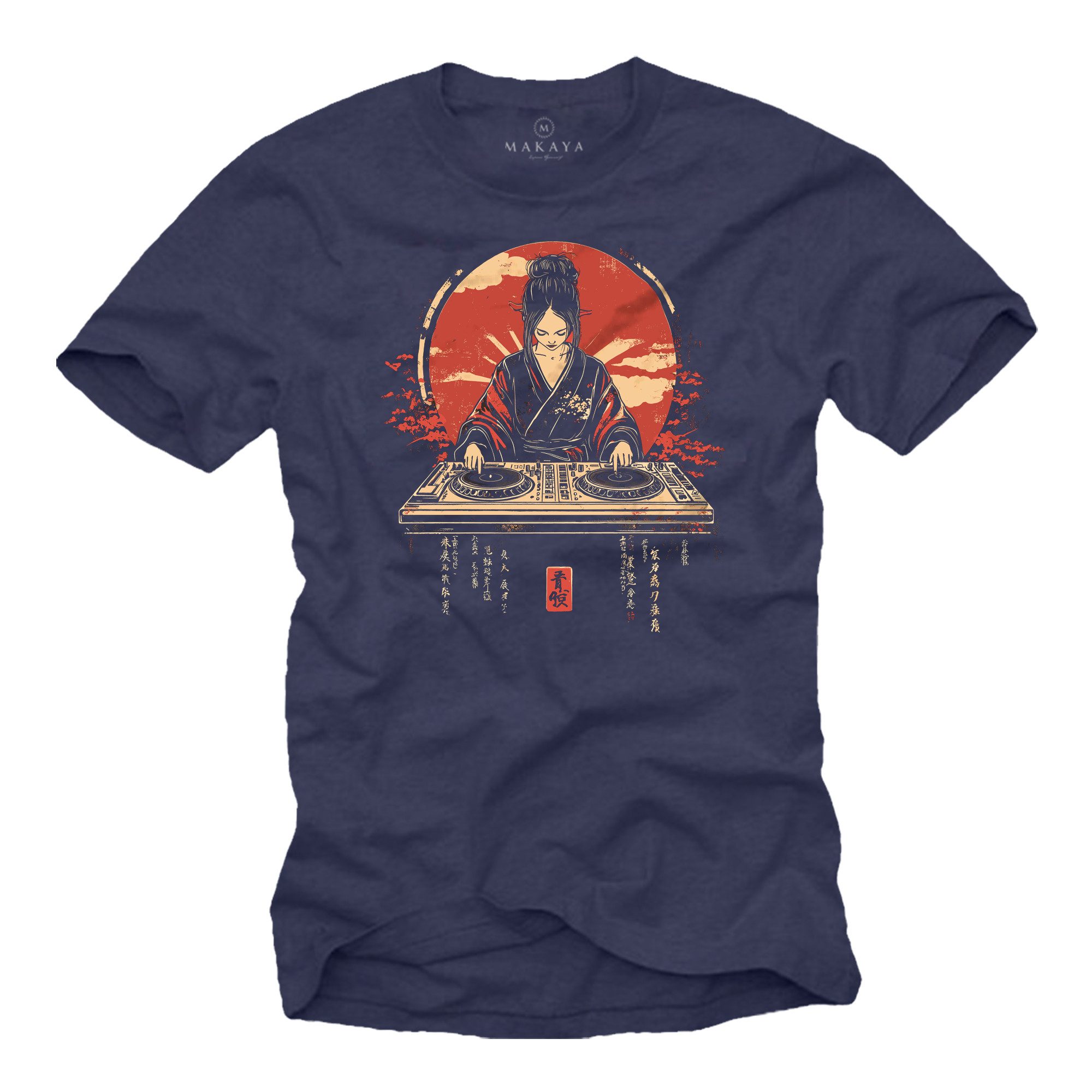 MAKAYA T-Shirt Herrenshirt für DJs – günstig online kaufen