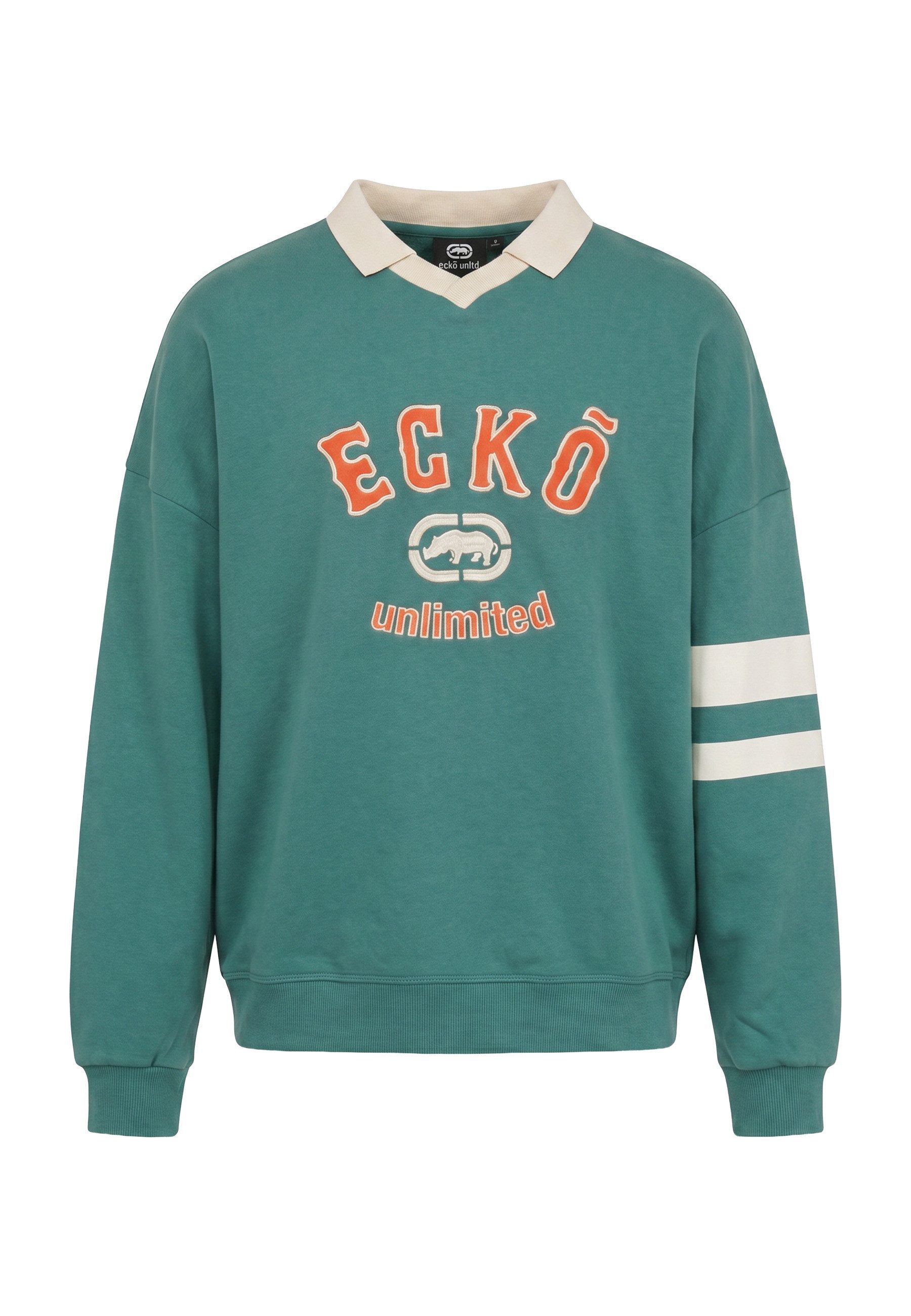 Ecko Unltd. Rundhalspullover Ecko Unltd. Ecko Unltd. VintageCollar Pullover (1-tlg)
