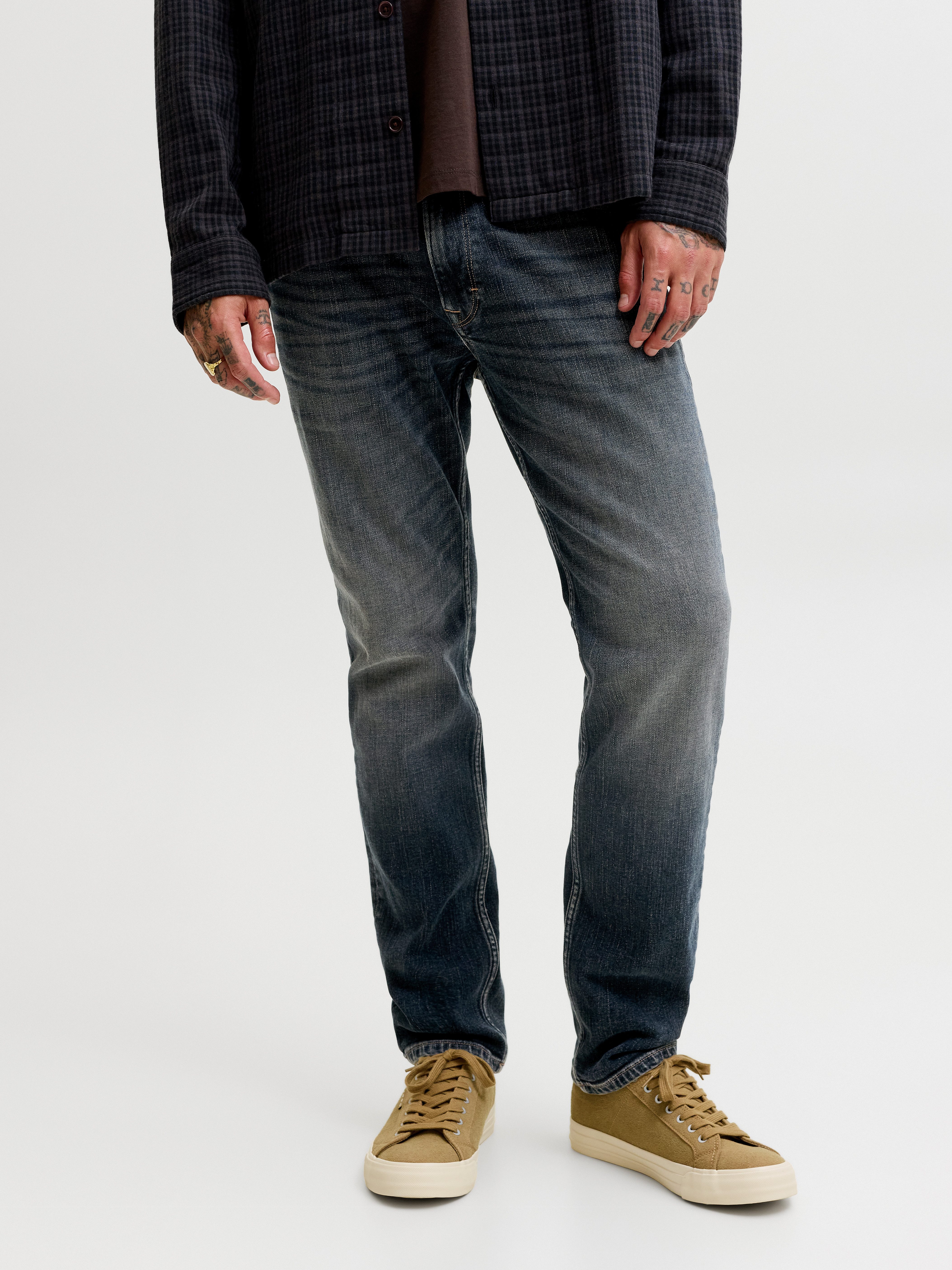 Jack & Jones Regular-fit-Jeans JJICLARK JJDUKE JJ 696 NOOS Baumwollmischung, regular fit