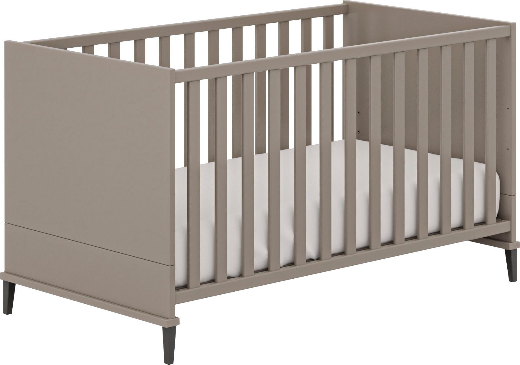 Home affaire Babybett "ARI", 4-fach höhenverstellbar, umbaubar zum Juniorbe günstig online kaufen