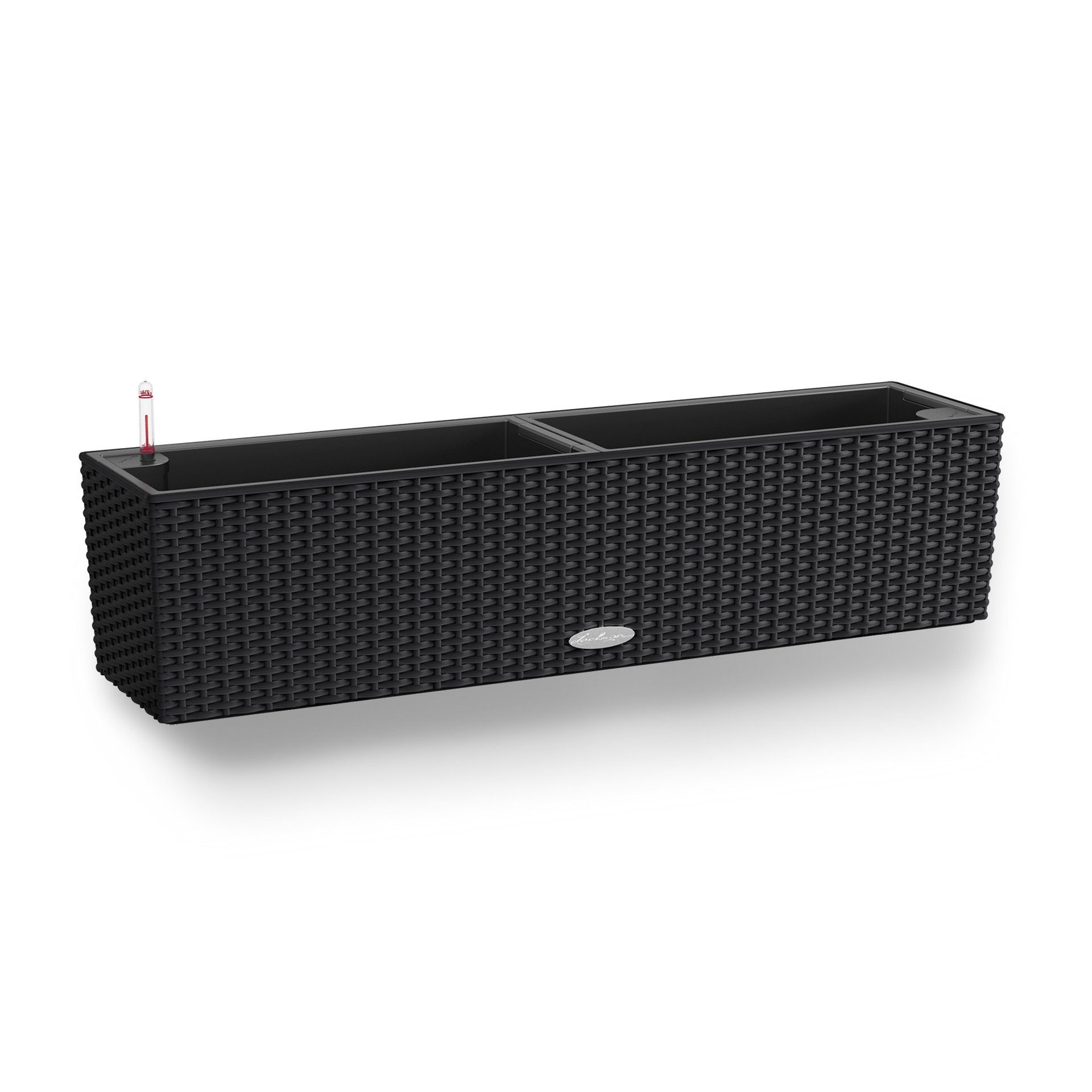Lechuza® Balkonkasten Balconera Cottage 80 graphitschwarz günstig online kaufen