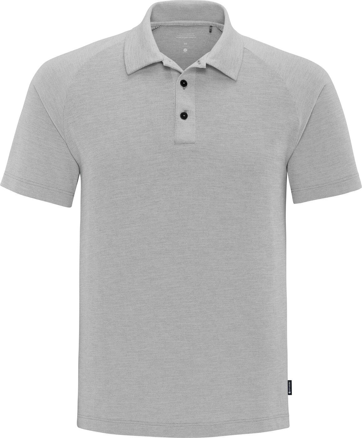 SCHNEIDER Sportswear Poloshirt ERICM-POLO H GRAU-MELIERT