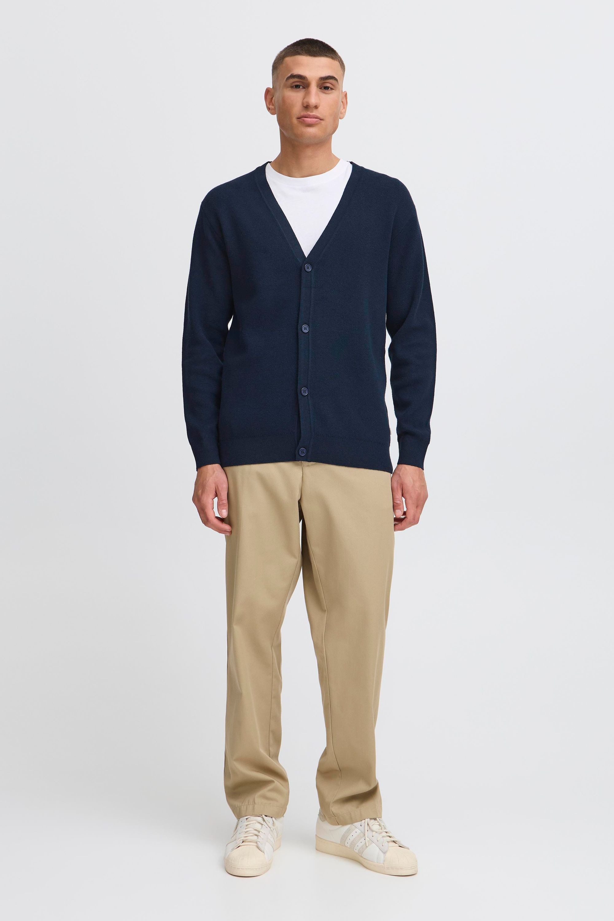 !Solid Strickjacke SDFinto Moderne Strickjacke mit Knopfleiste
