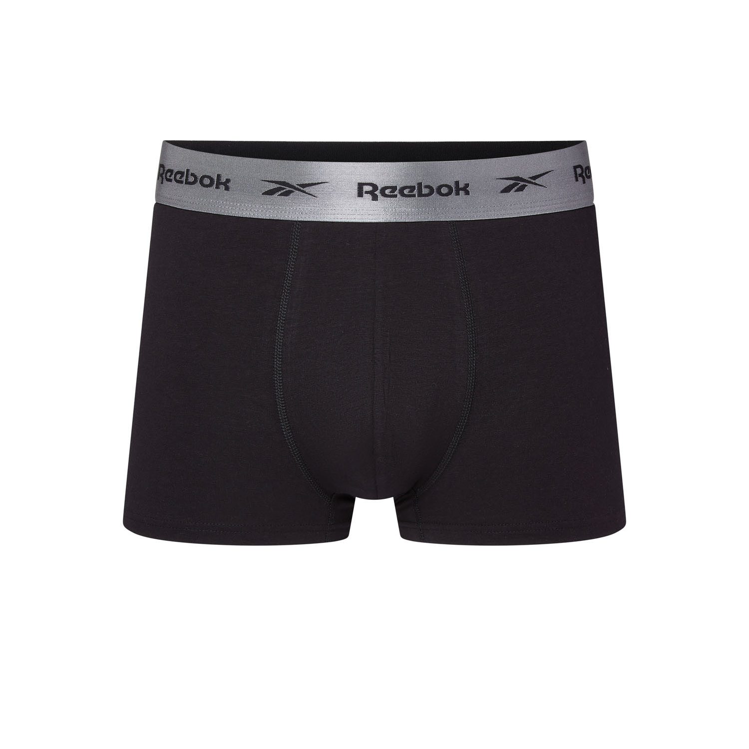 Reebok Trunk Hirst (3er Pack) ohne Eingriff, Metallic-Logobund