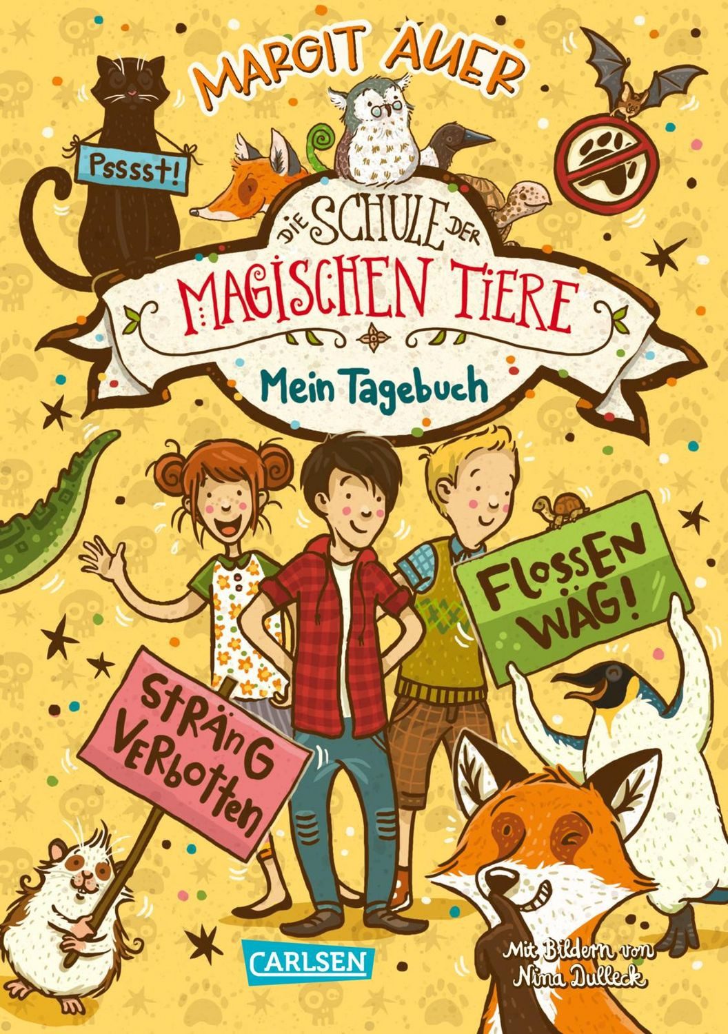 Kinderbuch Die Schule der magischen Tiere: Mein Tagebuch Eintragbuch für Jungen u Margit Auer