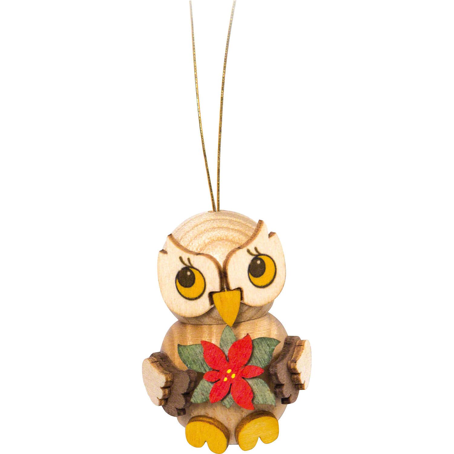 Kuhnert Dekohänger Christbaumschmuck Eulenkind mit Weihnachtsstern günstig online kaufen