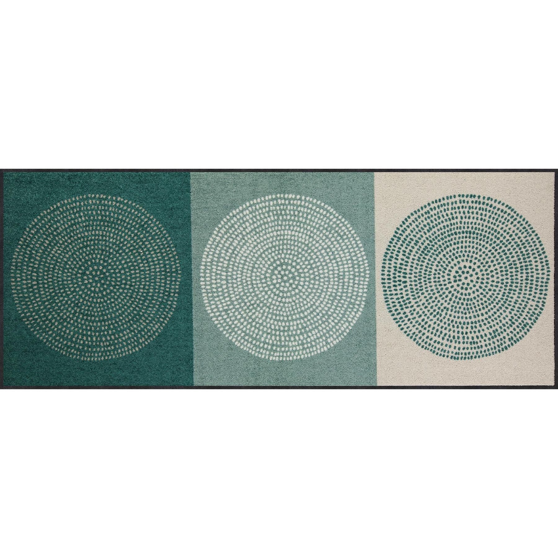 Salonloewe Läufer Teppichläufer 75x190 Nestor sage-beige blau, Läufer groß, günstig online kaufen