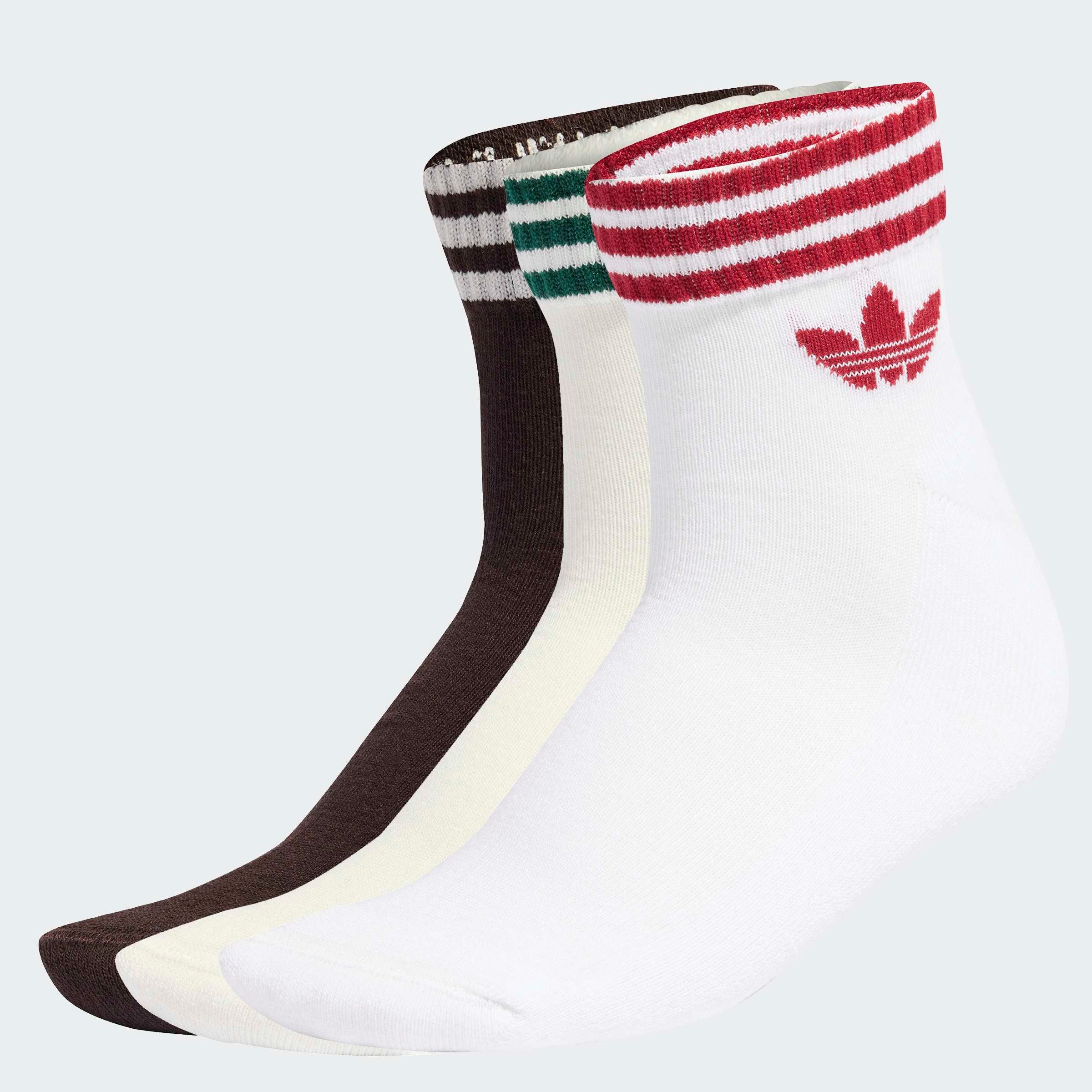 adidas Originals Sportsocken 3S ANKLE S 3P (3-Paar) für vielseitige Aktivitäten, knöchellang