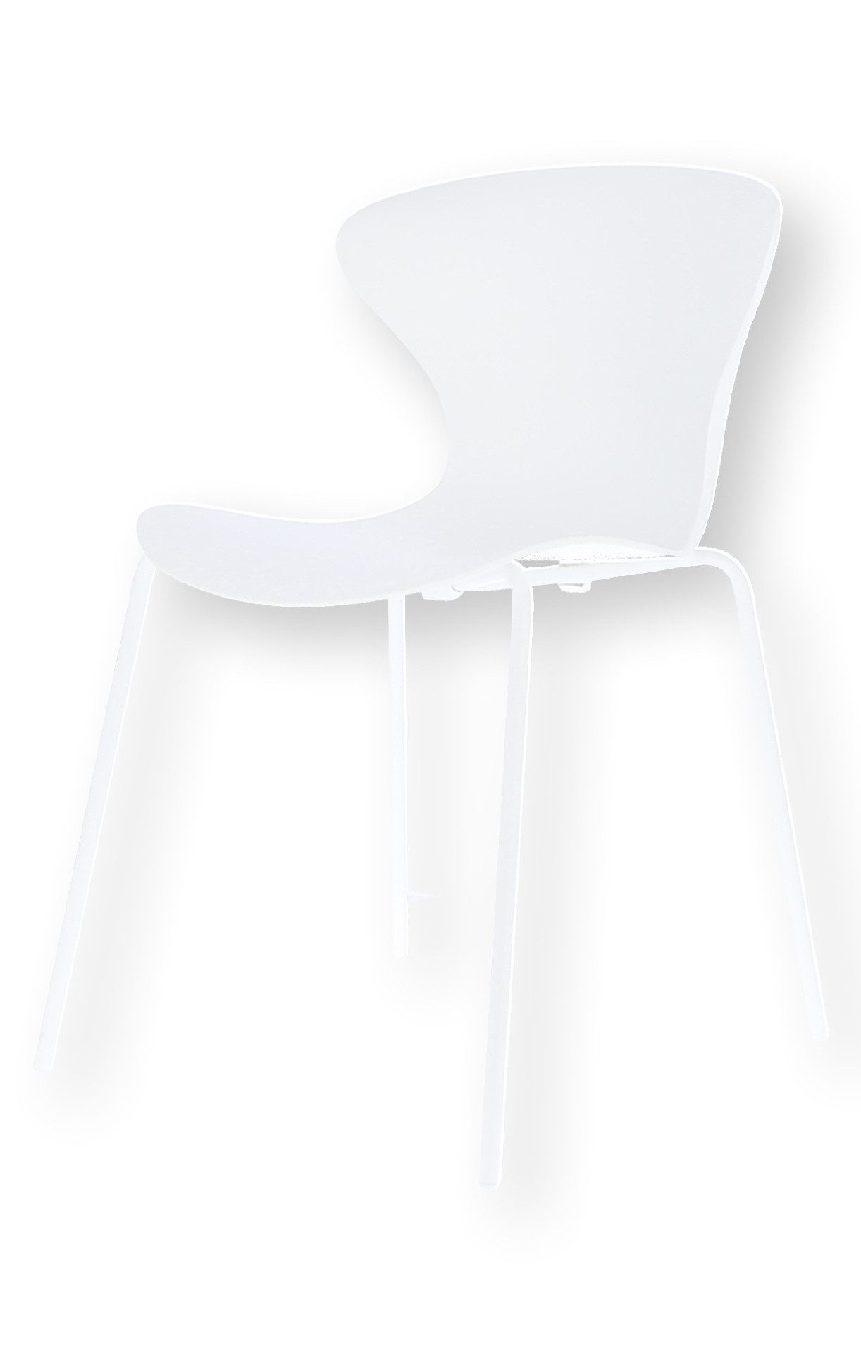 jankurtz Stuhl Riva, stapelbar, Weiß