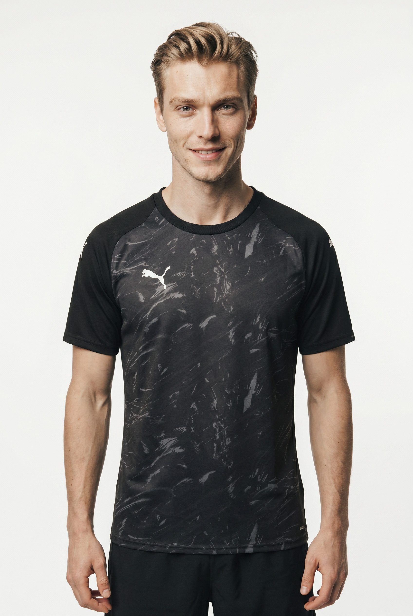 PUMA Fußballtrikot TEAMFINAL GRAPHIC JERSEY mit Print-Applikationen, mit DryCELL-Technologie, atmungsaktiv