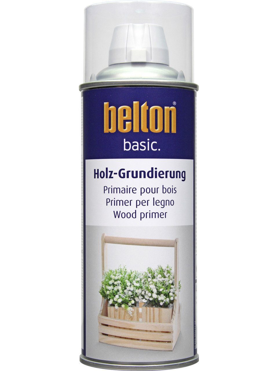 belton Sprühlack Belton basic Grundierung Holz 400 ml farblos