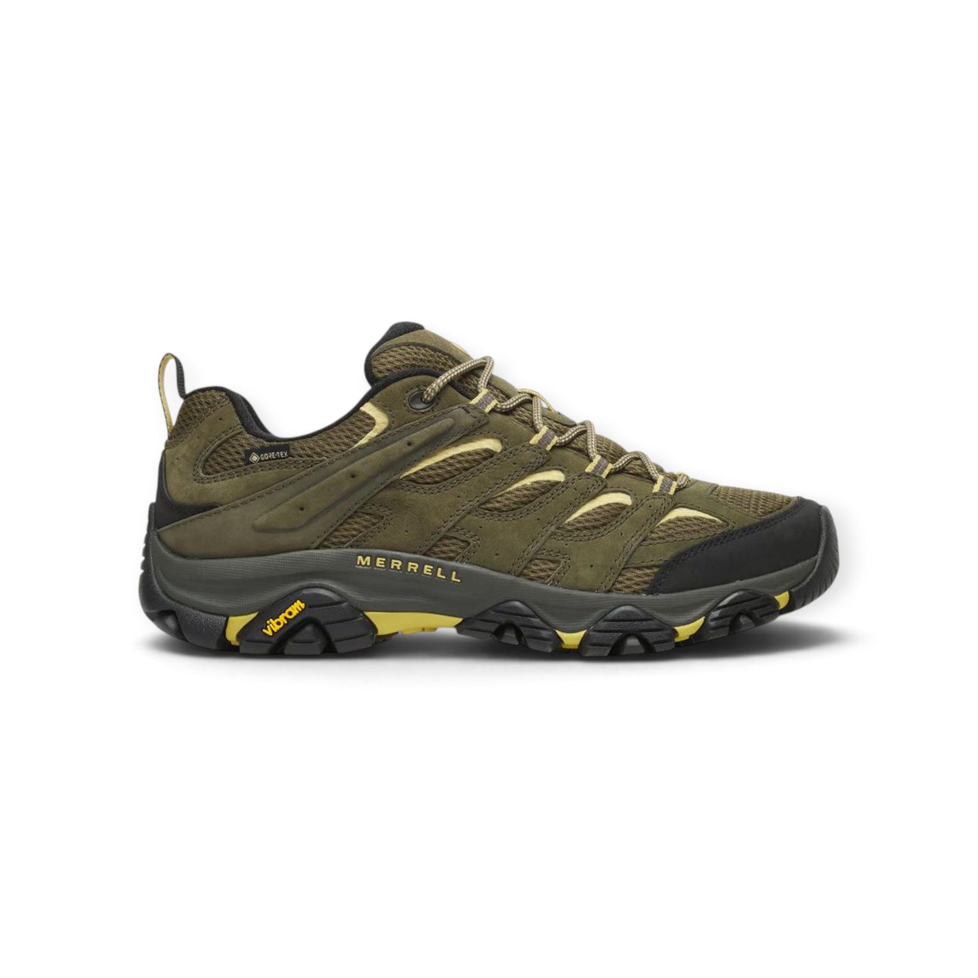 Merrell Moab 3 GTX (wasserdicht und atmungsaktiv) olivgrün Herren Wanderschuh