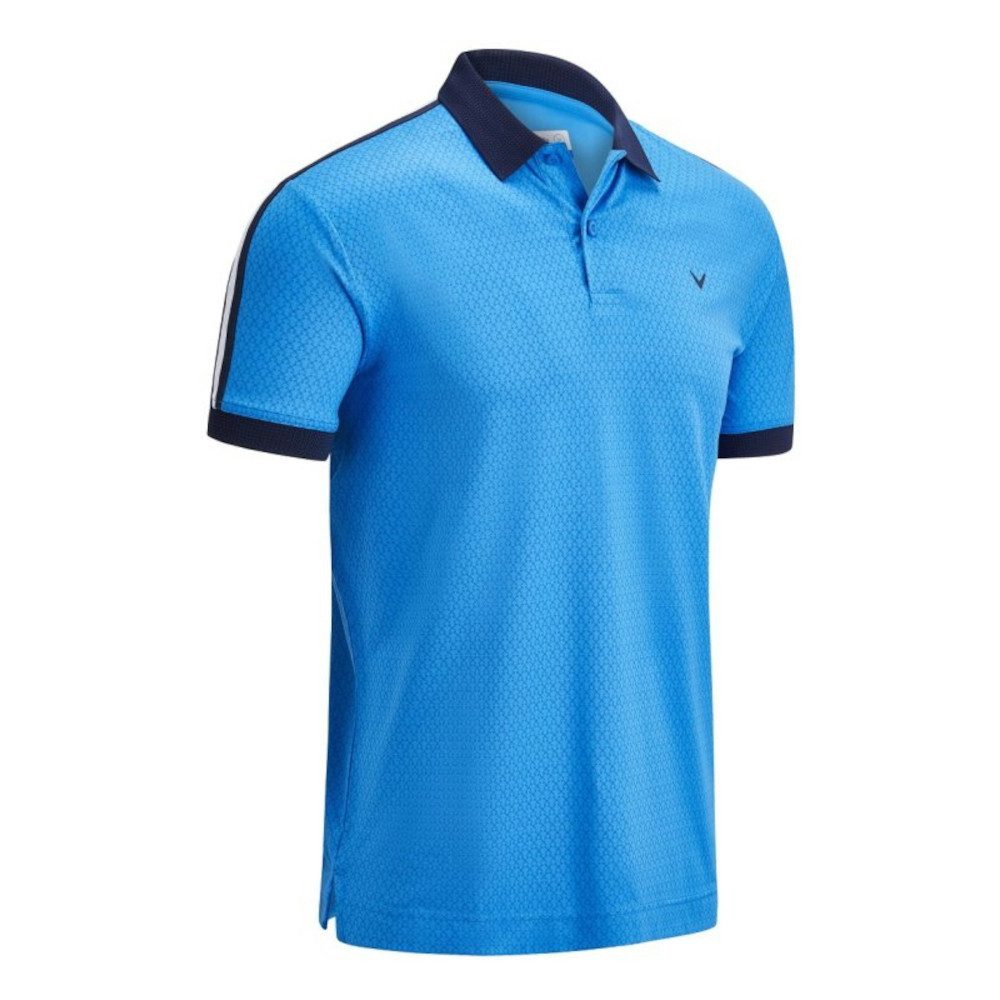 Callaway Poloshirt Callaway Golf Polo Tee Print Blau Herren