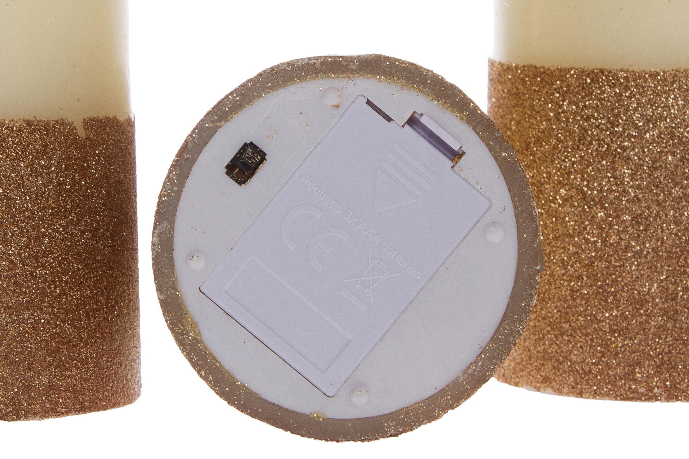 Myflair Möbel & Accessoires LED-Kerze Silver Star, Weihnachtsdeko (Set, 3-t günstig online kaufen