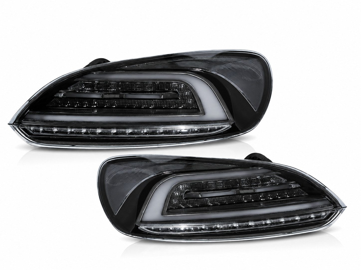 LLCTOOLS KFZ-Ersatzleuchte LED Rückleuchten Smoke Passend für VW Scirocco 3 2008–2014, LED