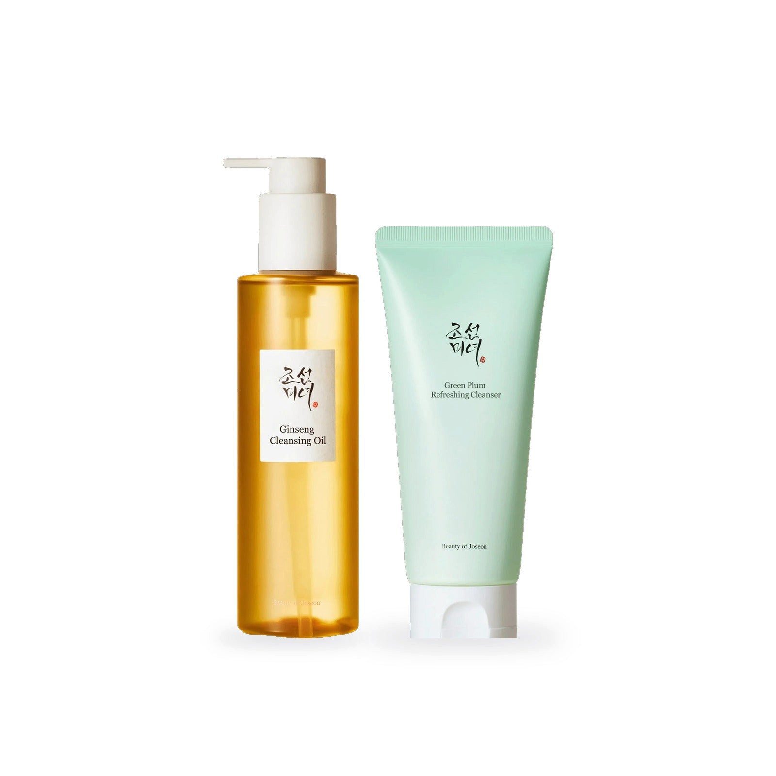 Beauty of Joseon Gesichtspflege-Set Double-Cleansing-Set: Ginseng Cleansing Oil + Green Plum Cleanser, 2-tlg.