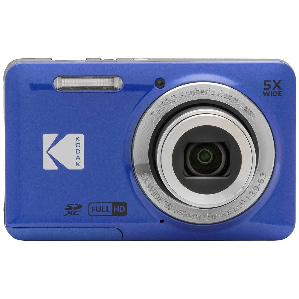 Kodak Pixpro FZ55 - 16 Megapixel - 5X optischer Zoom - 2.7 LCD-Monitor Vollformat-Digitalkamera (16 MP, optischer Bildstabilisator, 720p Full HD-Video, Lithium-Ionen-Akku)