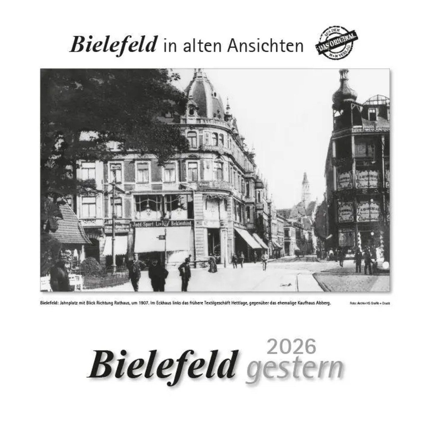 Wandkalender Bielefeld gestern 2026